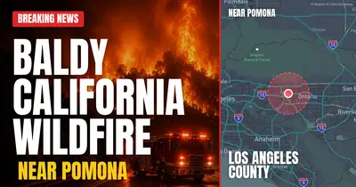 California wildfire reported in Los Angeles County