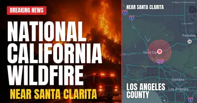 California wildfire reported in Los Angeles County