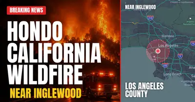 California wildfire reported in Los Angeles County