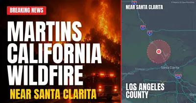 California wildfire reported in Los Angeles County