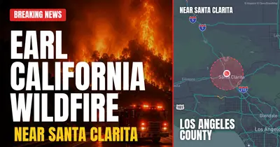 California wildfire reported in Los Angeles County