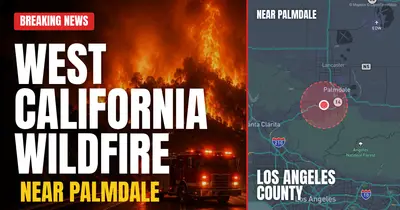 California wildfire reported in Los Angeles County