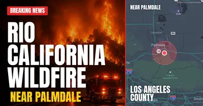California wildfire reported in Los Angeles County