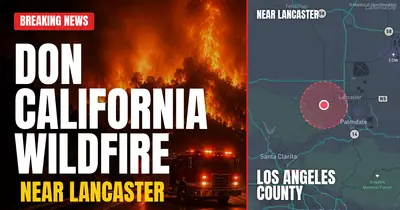 California wildfire reported in Los Angeles County