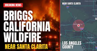 California wildfire reported in Los Angeles County