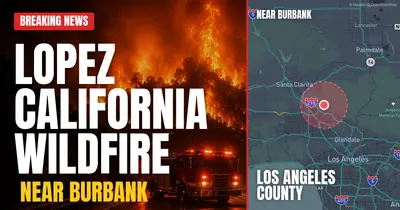 California wildfire reported in Los Angeles County