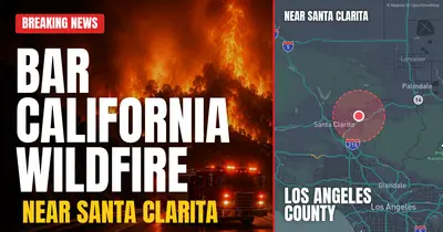 California wildfire reported in Los Angeles County