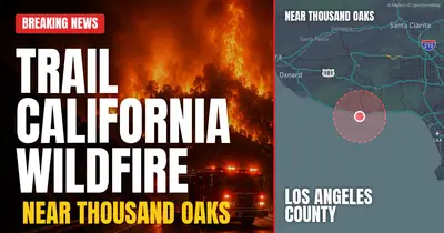 California wildfire reported in Los Angeles County