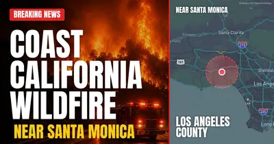 California wildfire reported in Los Angeles County