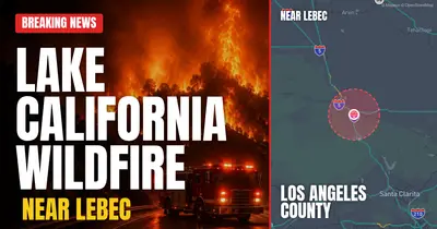 California wildfire reported in Los Angeles County