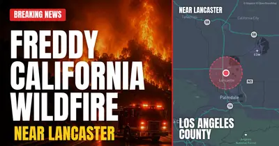 California wildfire reported in Los Angeles County