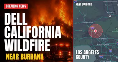 California wildfire reported in Los Angeles County