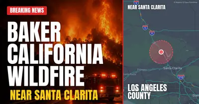 California wildfire reported in Los Angeles County