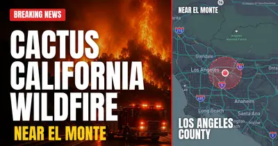 California wildfire reported in Los Angeles County