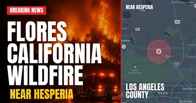 California wildfire reported in Los Angeles County