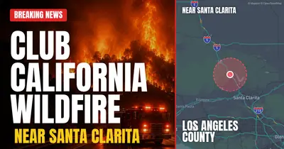 California wildfire reported in Los Angeles County
