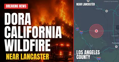 California wildfire reported in Los Angeles County
