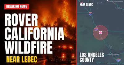 California wildfire reported in Los Angeles County