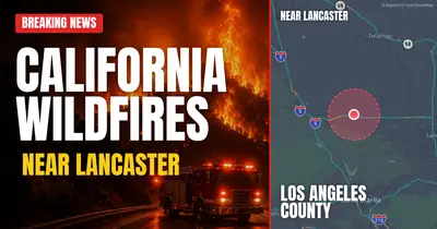 California wildfire reported in Los Angeles County