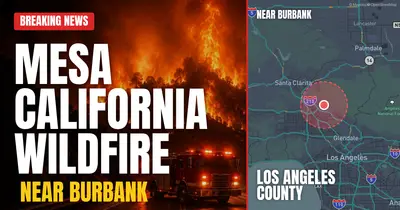 California wildfire reported in Los Angeles County