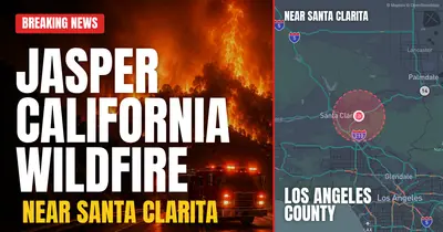 California wildfire reported in Los Angeles County