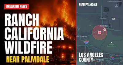 California wildfire reported in Los Angeles County
