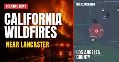 California wildfire reported in Los Angeles County