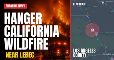 California wildfire reported in Los Angeles County