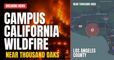 California wildfire reported in Los Angeles County