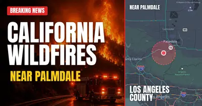 California wildfire reported in Los Angeles County
