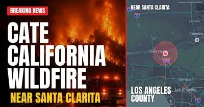 California wildfire reported in Los Angeles County