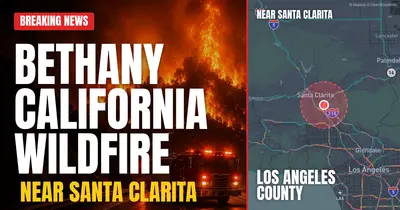 California wildfire reported in Los Angeles County