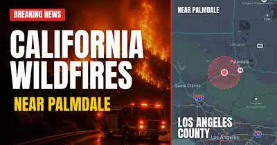 California wildfire reported in Los Angeles County
