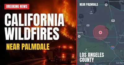 California wildfire reported in Los Angeles County