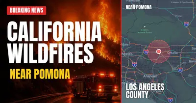 California wildfire reported in Los Angeles County