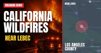 California wildfire reported in Los Angeles County