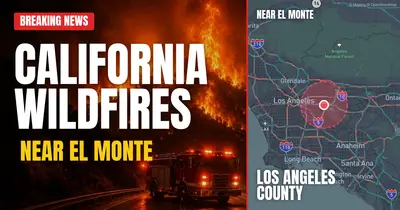 California wildfire reported in Los Angeles County