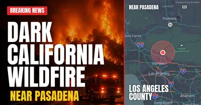 California wildfire reported in Los Angeles County