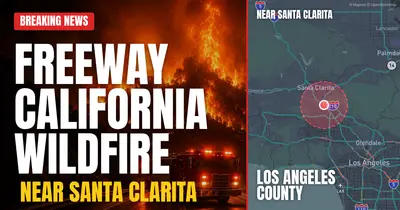 California wildfire reported in Los Angeles County