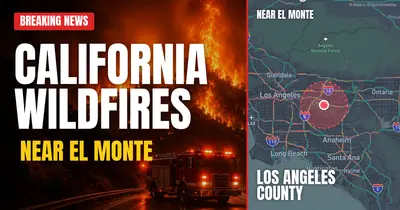 California wildfire reported in Los Angeles County
