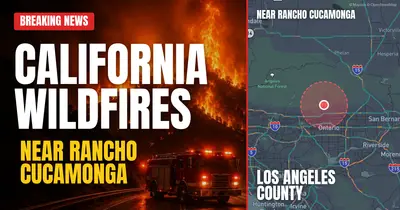 California wildfire reported in Los Angeles County