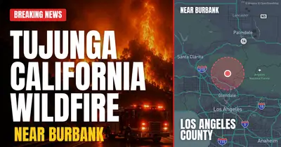 California wildfire reported in Los Angeles County