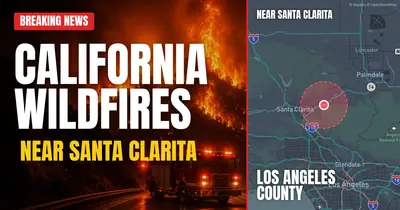 California wildfire reported in Los Angeles County