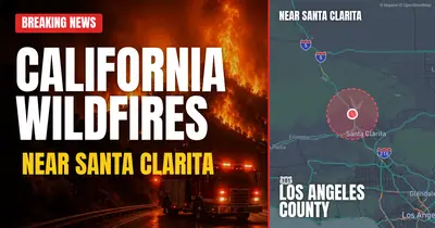 California wildfire reported in Los Angeles County