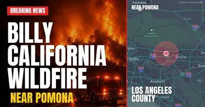 California wildfire reported in Los Angeles County