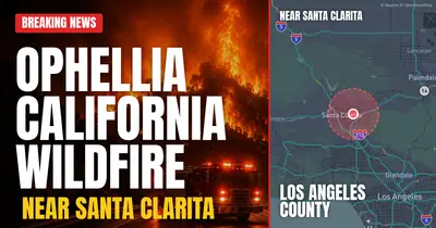 California wildfire reported in Los Angeles County