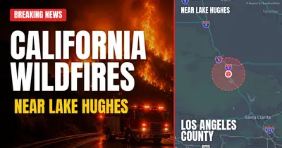 California wildfire reported in Los Angeles County