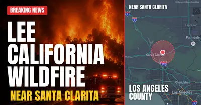 California wildfire reported in Los Angeles County