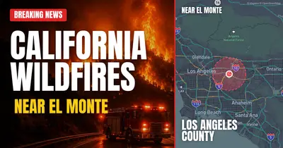 California wildfire reported in Los Angeles County