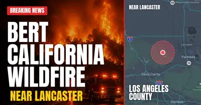 California wildfire reported in Los Angeles County